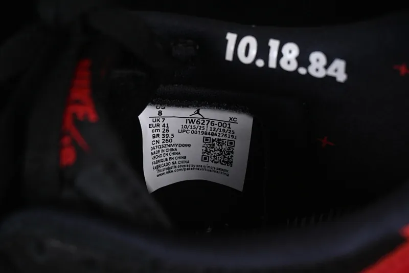 All categories Air Jordan Jordan series basketball shoes Air Jordan 1 Low Foreign trade version Air Jordan 1 Low "Banned" AJ1 Joe 1 black and red banned XX low-top cultural casual sneakers IW6276-001
